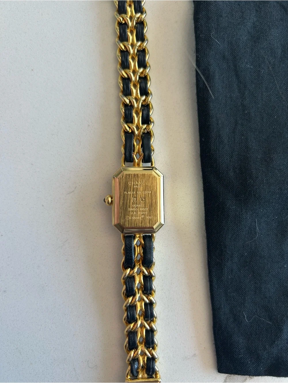Chanel 24k Gold Plated Watch